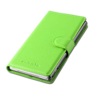Sony Xperia Z1 Plånboksfodral Skal (Grön)