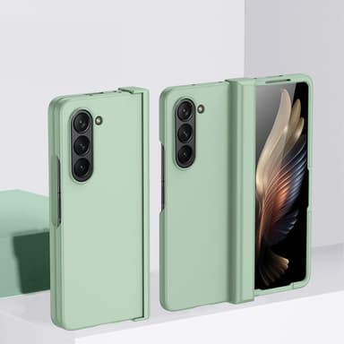 SKALO Samsung Z Fold5 Skin-touch Fold Skal - Turkos