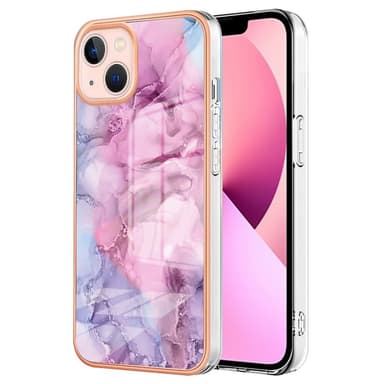 SKALO iPhone 15 Marmor TPU-skal - Motiv 3