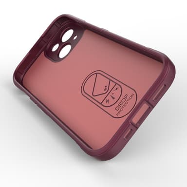 SKALO iPhone 15 Plus Rugged Bumpers TPU-Skal