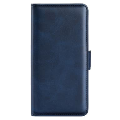SKALO iPhone 15 Plus Premium Plånboksfodral - Blå