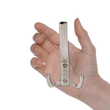 Kappkrok Väggkrokar Kappkrokar Klädhängare satin nickel