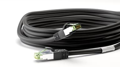 Goobay RJ45 (CAT 6A, 500 MHz) patchkabel med CAT 8.1 S/FTP rå kabel, s