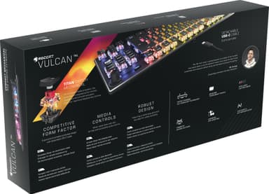 Roccat Vulcan TKL RGB linjärt tangentbord för gaming
