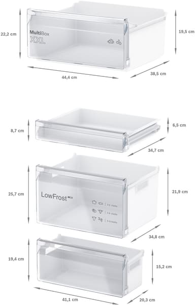 Bosch Serie 2 Kyl/Frys KIV865SE0 (integrerad)