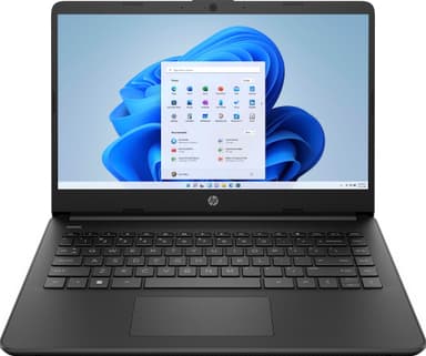 HP Laptop 14s-dq0802no Cel/4/128 14" bärbar dator
