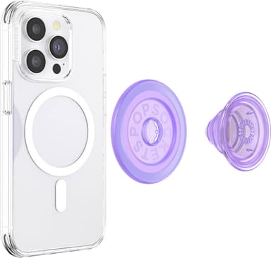 Popsockets PopGrip för MagSafe telefonhållare (lila)