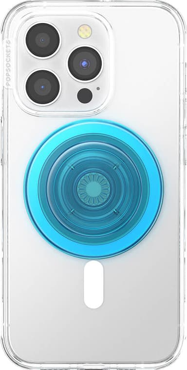 Popsockets PopGrip för MagSafe telefonhållare (blå)