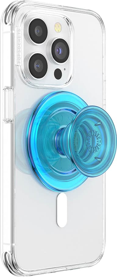 Popsockets PopGrip för MagSafe telefonhållare (blå)