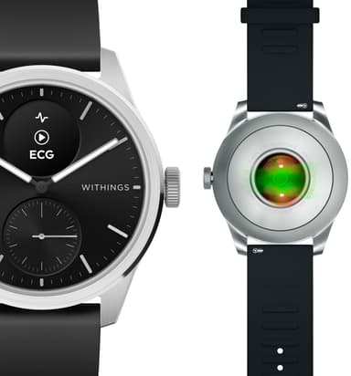 Withings ScanWatch 2 hybrid smartklocka 42 mm (svart)