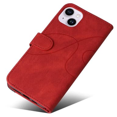 KT Plånboksfodral till iPhone 15 Plus - Röd