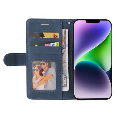 KT Plånboksfodral till iPhone 15 Plus - Blå