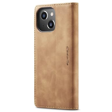 CASEME Plånboksfodral iPhone 15 Plus - Brun