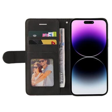 KT Plånboksfodral till iPhone 15 Pro Max - Svart