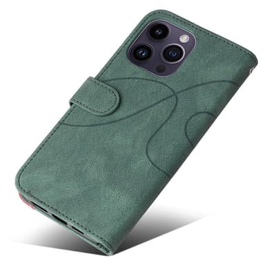 KT Plånboksfodral till iPhone 15 Pro Max - Grön