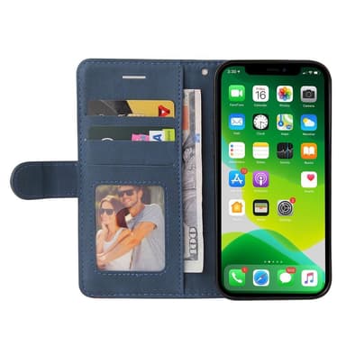 KT Plånboksfodral till iPhone 15 - Blå