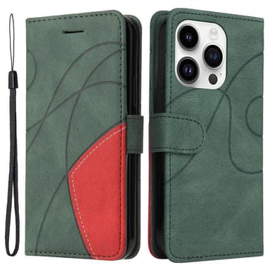 KT Plånboksfodral till iPhone 15 Pro - Grön