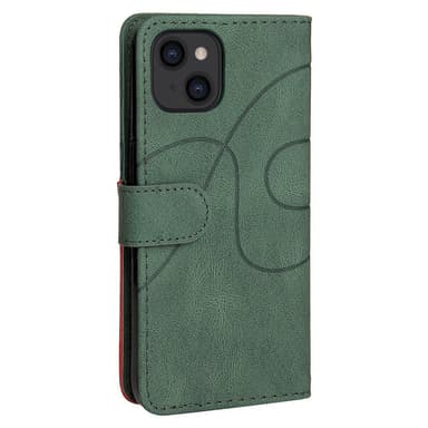 KT Plånboksfodral till iPhone 15 - Grön