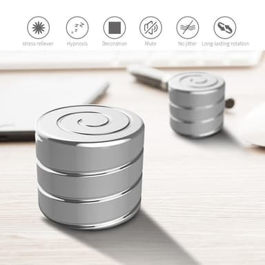 30 mm gyro rotation snurra Desktop Fidget Toy Perfekt balans