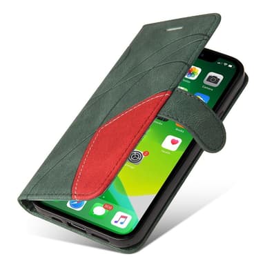 KT Plånboksfodral till iPhone 15 - Grön