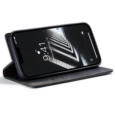 CASEME Plånboksfodral iPhone 15 - Svart