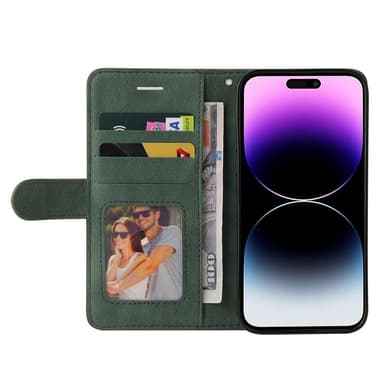 KT Plånboksfodral till iPhone 15 Pro Max - Grön