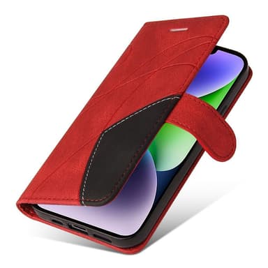 KT Plånboksfodral till iPhone 15 Plus - Röd