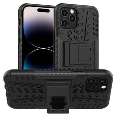Stöttåligt skal med ställ Apple iPhone 15 Pro - Svart
