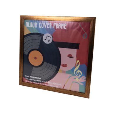 Studio 57 ram för 12"" vinylskiva (brun)