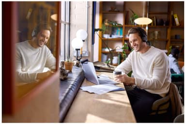 Jabra Elite Flex trådlösa on-ear-hörlurar
