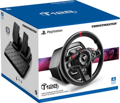 Thrustmaster T128 ratt med pedal
