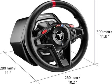 Thrustmaster T128 ratt med pedal