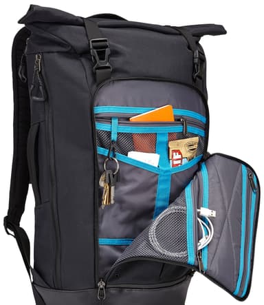 Thule Paramount 24 l Rolltop ryggsäck (svart)