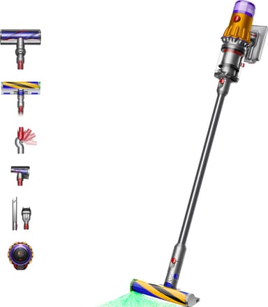 Dyson V12 Detect Slim Absolute sladdlös skaftdammsugare 448884-01