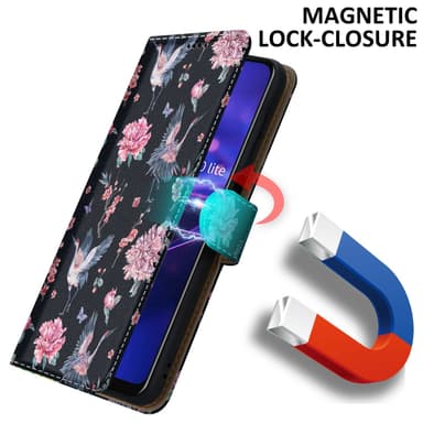 Huawei MATE 20 LITE Plånboksfodral Skal (Svart)