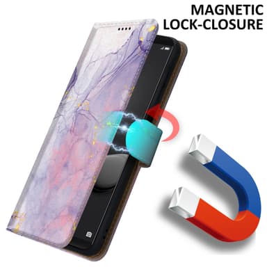 Huawei MATE 10 PRO Plånboksfodral Skal (Lila)