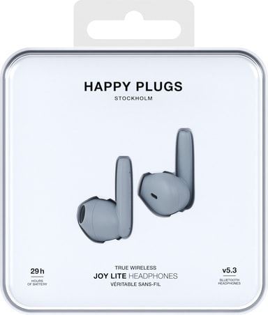 Joy Plug Happy Plugs Joy Lite true wireless in-ear hörlurar (blå) - Elgiganten ...