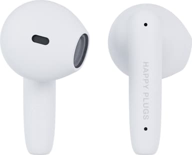 Happy Plugs Joy Lite true wireless in-ear hörlurar (vit)