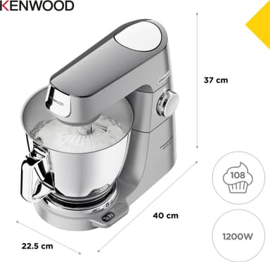 Kenwood Titanium Chef Baker XL köksmaskin KVL85704SI