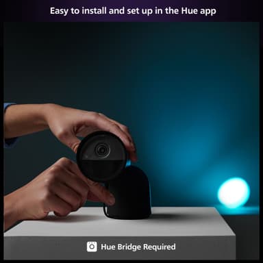 Philips Hue säkerhetskamera ( bordsmodell/svart)