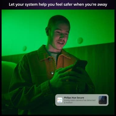Philips Hue säkerhetskamera ( bordsmodell/svart)