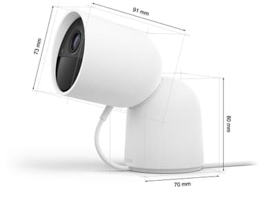Philips Hue säkerhetskamera ( bordsmodell/vit)