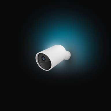Philips Hue säkerhetskamera (batteri/vit)