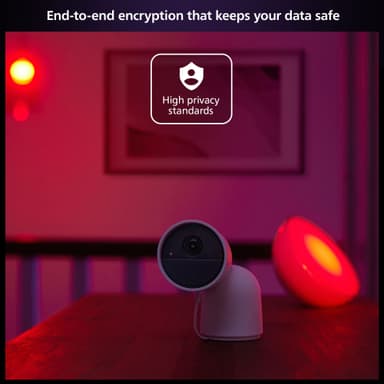 Philips Hue säkerhetskamera ( bordsmodell/vit)