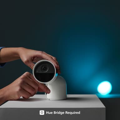 Philips Hue säkerhetskamera ( bordsmodell/vit)