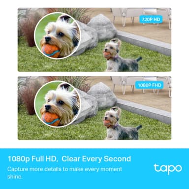 TP-Link Tapo C400S2 WiFi trådlösa övervakningskameror för utomhusbruk