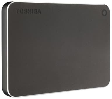 Toshiba Canvio Premium 1 TB Hårddisk (mörkgrå)