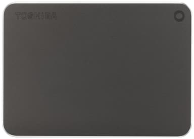 Toshiba Canvio Premium 1 TB Hårddisk (mörkgrå)