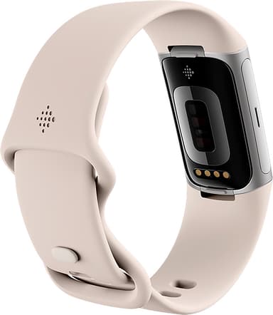 Fitbit Charge 6 aktivitetsarmband (silver/beige)