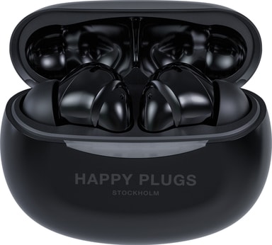 Joy Plug Happy Plugs Joy Pro true wireless in-ear-hörlurar (svarta) - Elgiganten